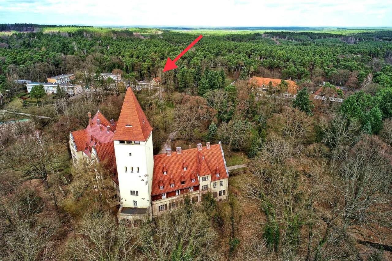 Zolty Domek Nad Jeziorem Lubniewice Extérieur photo